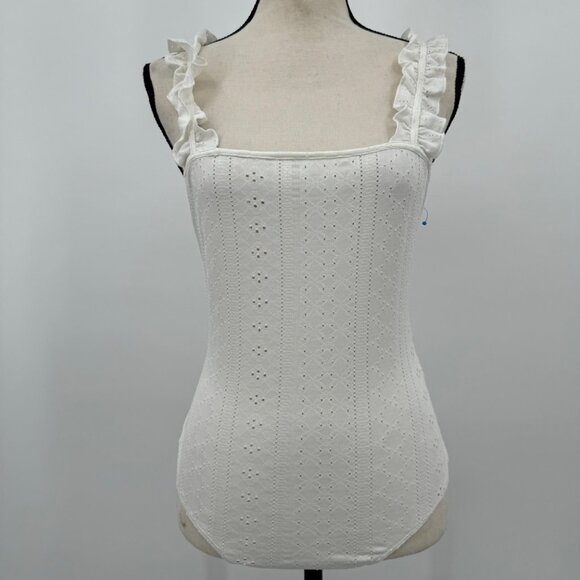 zayla white floral bodysuit - Picture 1 of 6
